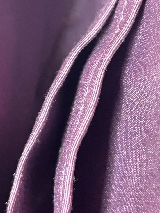 Coach Plum Textured Leather Wristlet Approx. 6 x 4 - Picture 11 of 12